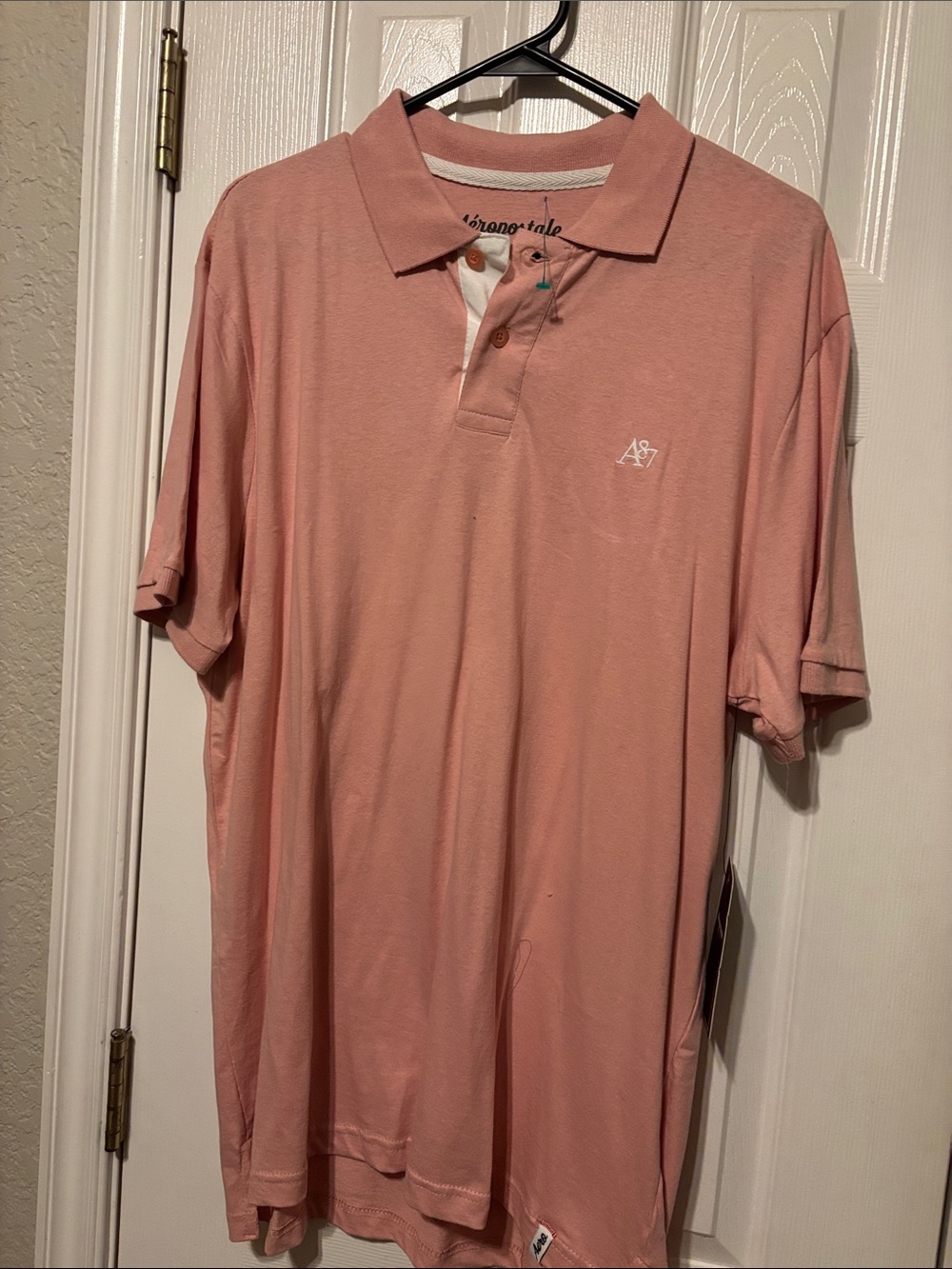 Aeropostale Men’s Dusty Rose Polo Shirt
